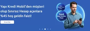 Yapı ve Kredi Bankası kataloğu, Manisa | %45 Indirim | 2025-10-08T00:00:00.000Z - 2025-10-21T00:00:00.000Z