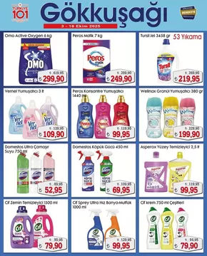 Gökkuşağı Market kataloğu | Sizin için en iyi tekliflerimiz | 2025-10-08T00:00:00.000Z - 2025-10-22T00:00:00.000Z