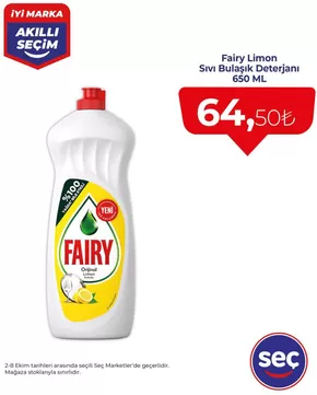 Seç Market kataloğu, İzmir | Seçili ürünlerde harika indirimler | 2025-10-08T00:00:00.000Z - 2025-10-22T00:00:00.000Z