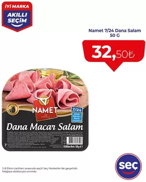 Seç Market kataloğu, Kılavuzlar | Tüm müşteriler için harika teklif | 2025-10-09T00:00:00.000Z - 2025-10-23T00:00:00.000Z