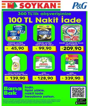 Soykan Market kataloğu, Tekirdağ | Geniş teklif yelpazesi | 2025-10-09T00:00:00.000Z - 2025-10-23T00:00:00.000Z