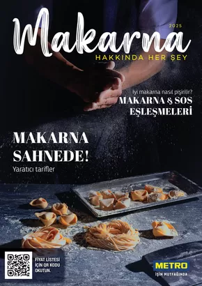 Metro kataloğu, İstanbul | Makarna Kataloğu 2025 | 2025-10-06T00:00:00.000Z - 2025-11-15T00:00:00.000Z