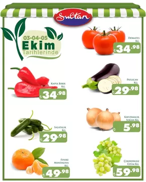 Sultan Market kataloğu, Kütahya | Güncel özel kampanyalar | 2025-10-17T00:00:00.000Z - 2025-10-31T00:00:00.000Z