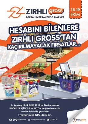 Zırhlı Toptan market katalog