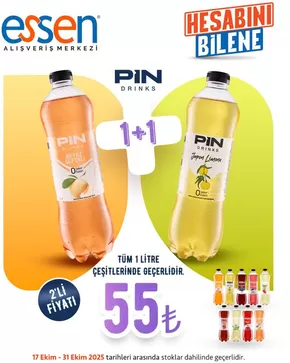 Essen AVM kataloğu, Serdivan | Cazip teklifleri keşfedin | 2025-10-18T00:00:00.000Z - 2025-11-01T00:00:00.000Z