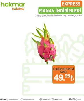 Hakmar Express kataloğu, Düz | Müşterilerimiz için özel fırsatlar | 2025-10-18T00:00:00.000Z - 2025-11-01T00:00:00.000Z