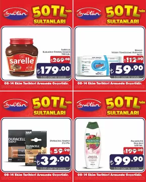 Sultan Market kataloğu, Kütahya | Sizin için özel teklifler | 2025-10-18T00:00:00.000Z - 2025-11-01T00:00:00.000Z