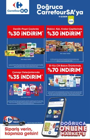 CarrefourSA kataloğu, İstanbul | Keşfedilecek yeni teklifler | 2025-10-18T00:00:00.000Z - 2025-11-01T00:00:00.000Z