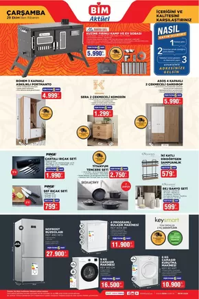 BİM kataloğu | 29 Ekim Çarşamba. | 2025-10-20T00:00:00.000Z - 2025-11-03T00:00:00.000Z