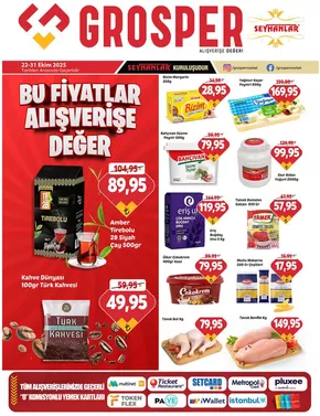 Grosper kataloğu | Müşterilerimiz için özel fırsatlar | 2025-10-22T00:00:00.000Z - 2025-11-05T00:00:00.000Z