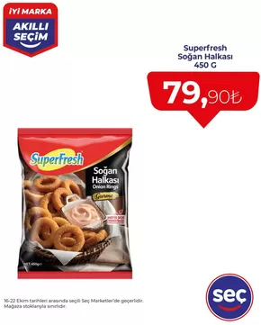 Seç Market kataloğu, Koru (Yalova) | Sizin için özel teklifler | 2025-10-22T00:00:00.000Z - 2025-11-05T00:00:00.000Z