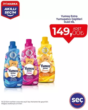 Seç Market kataloğu, Koru (Yalova) | Fırsat avcıları için harika teklifler | 2025-10-23T00:00:00.000Z - 2025-11-06T00:00:00.000Z