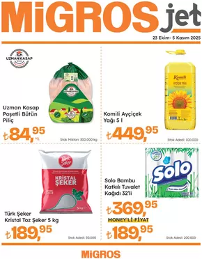 Migros kataloğu, İstanbul | Sizin için özel teklifler | 2025-10-24T00:00:00.000Z - 2025-11-07T00:00:00.000Z