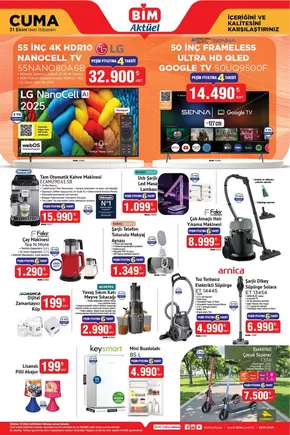 BİM kataloğu | 31 Ekim Cuma. | 2025-10-24T00:00:00.000Z - 2025-11-07T00:00:00.000Z