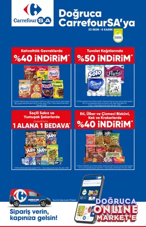 CarrefourSA kataloğu | Kataloglar CarrefourSA | 2025-10-24T00:00:00.000Z - 2025-11-07T00:00:00.000Z