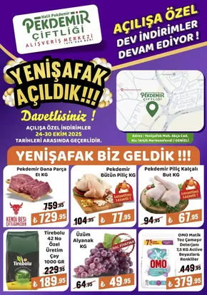 Pekdemir kataloğu, Çeştepe | Pekdemir katalog | 2025-10-25T00:00:00.000Z - 2025-11-08T00:00:00.000Z