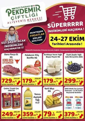Pekdemir kataloğu, Çeştepe | Tüm müşteriler için harika teklif | 2025-10-25T00:00:00.000Z - 2025-11-08T00:00:00.000Z