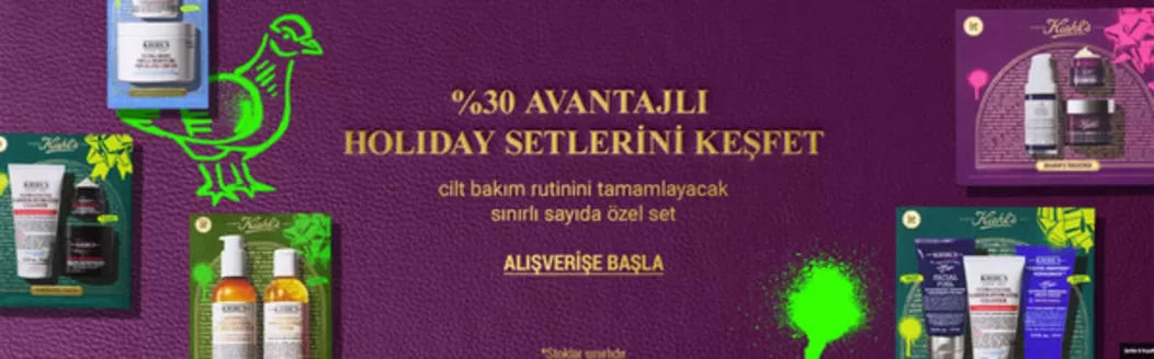 Kiehl's kataloğu | Kampanyalar | 2025-10-31T00:00:00.000Z - 2025-11-14T00:00:00.000Z