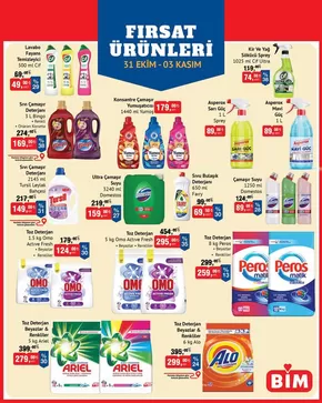 BİM kataloğu, Turhal | 31 Ekim-03 Kasım. | 2025-10-31T00:00:00.000Z - 2025-11-03T00:00:00.000Z