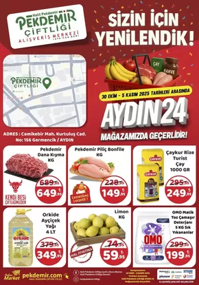 Pekdemir kataloğu, Damal | Güncel fırsatlar ve teklifler | 2025-10-30T00:00:00.000Z - 2025-11-05T00:00:00.000Z