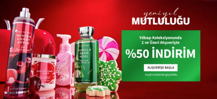 Bath & Body Works kataloğu | %50 Indirim | 2025-10-31T00:00:00.000Z - 2025-11-20T00:00:00.000Z