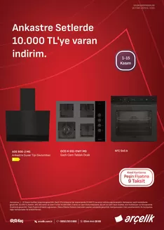 Arçelik kataloğu, Haliliye | Arcelik Ankastre Kataloğu | 2025-11-01T00:00:00.000Z - 2025-11-15T00:00:00.000Z