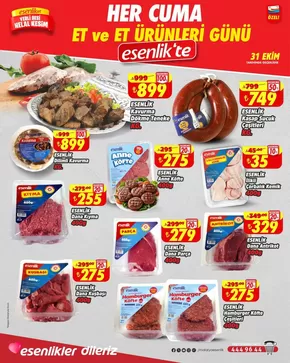 Esenlik kataloğu | Esenlik katalog | 2025-11-01T00:00:00.000Z - 2025-11-15T00:00:00.000Z