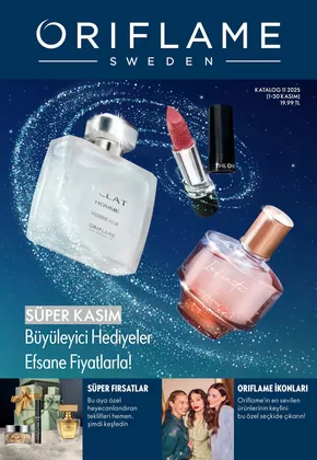 Oriflame kataloğu, Bursa | Oriflame katalog | 2025-11-01T00:00:00.000Z - 2025-11-30T00:00:00.000Z