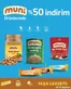 Namlı Hipermarketleri kataloğu | Şimdi fırsatlarımızla tasarruf edin | 2026-08-20T00:00:00.000Z - 2026-08-31T00:00:00.000Z