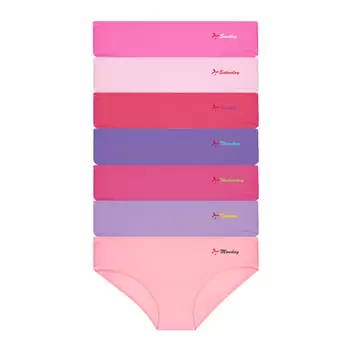 7pcs Girls' Panties | Combed Cotton | Mini HGU278126