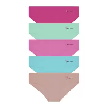5pcs Girls' Panties | Cotton Bamboo Elastane | Mini HGU908274