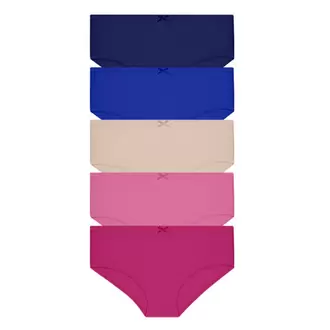 Cotton Spandex Maxi 5pcs Ladies Panties HLU008882