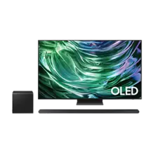 65” OLED S90D 4K Tizen OS Smart TV (2024) + Ultra Slim Soundbar HW-S800D 3.1.2 ch Sub Woofer (2024)