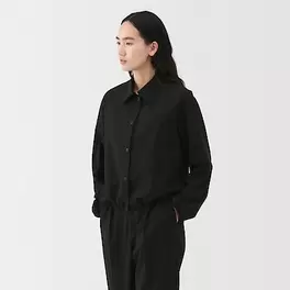 W's Breathable seersucker Shirt jacket