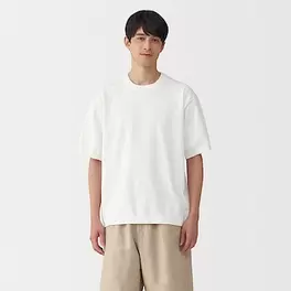 M's Quick dry crew neck S/S knitted T-Shirt