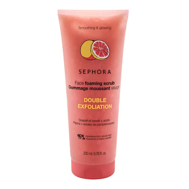 Double Exfoliation Face Foaming Scrub