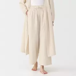 W's Crepe gauze long pants