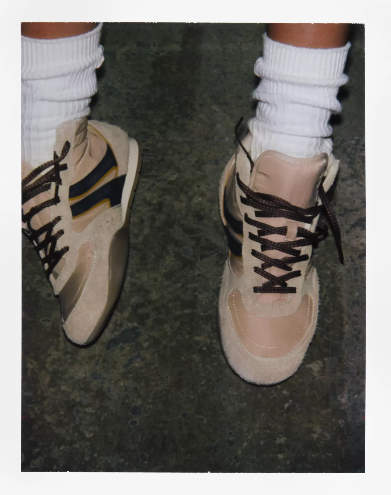COLOURFUL HIGH-TOP TRAINERS