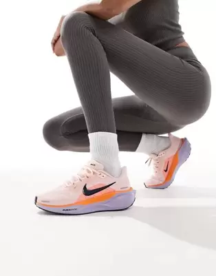 Nike Running Air Zoom Pegasus 41 trainers in pink and orange