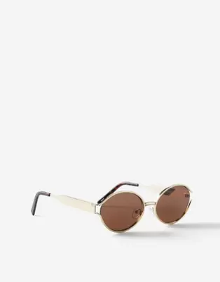 Cotton:On Daisy metal sunglasses in gold