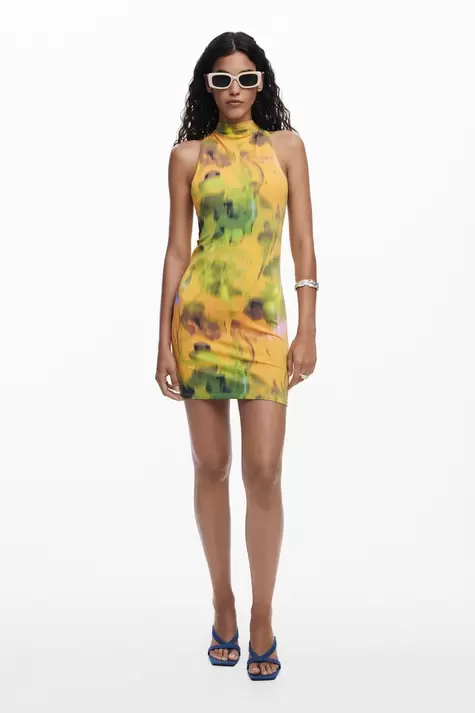 Short gradient dress
