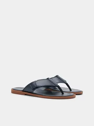 Buckle Thong Sandals