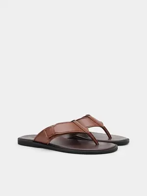 Buckle Thong Sandals