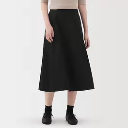 W's quick drybroadcloth flare skirt