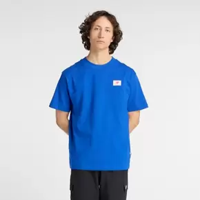 Woven Label T-Shirt Men's Clothing