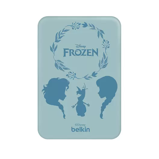 Belkin BPD004qcWH-DY Disney Series BoostCharge Magnetic Wireless Power Bank 5K+Stand (Frozen)