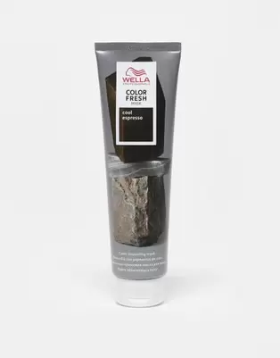 Wella Professionals Color Fresh Mask, Semi-Permanent Hair Dye Treatment, Cool Espresso 150ml