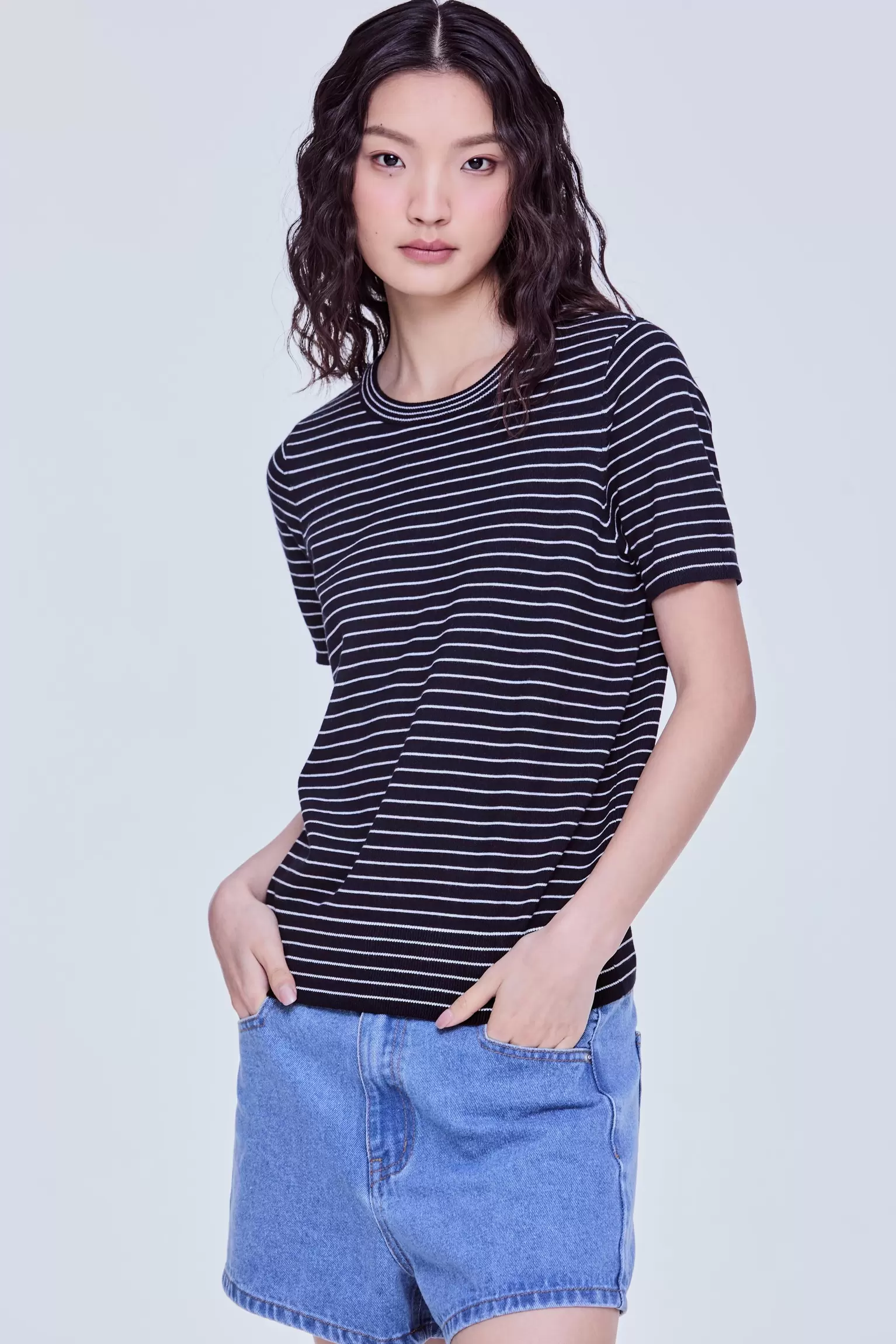 Everyday Striped Knit Top