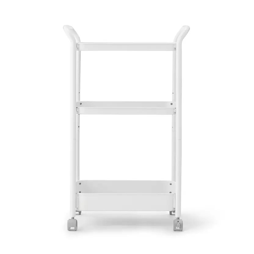 Steel Pipe Wheeled Rack 3 Tiers