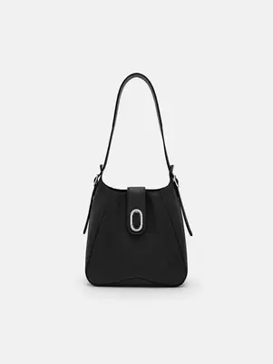 PEDRO Studio Rift Leather Hobo Bag